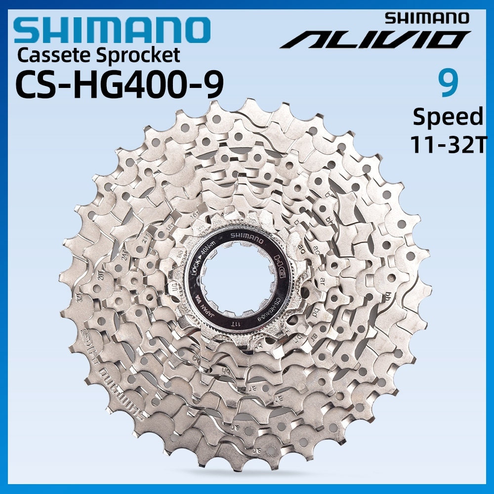 Shimano ALIVIO CS-HG400-9 ӵ MTB īƮ Ŷ 11-25T 11-32T 11-34T 11-36T  